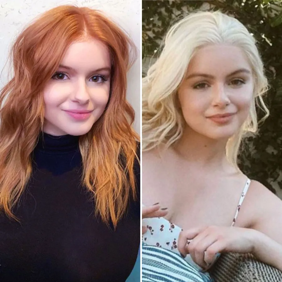 Ariel Winter Debuts Platinum-Blonde Locks