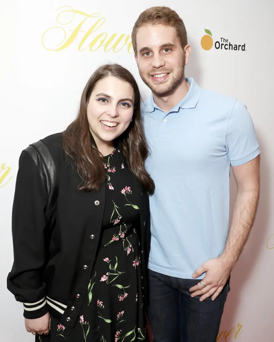 Beanie Feldstein and Ben Platt at Flower film premiere Stars Who Went to School Together
