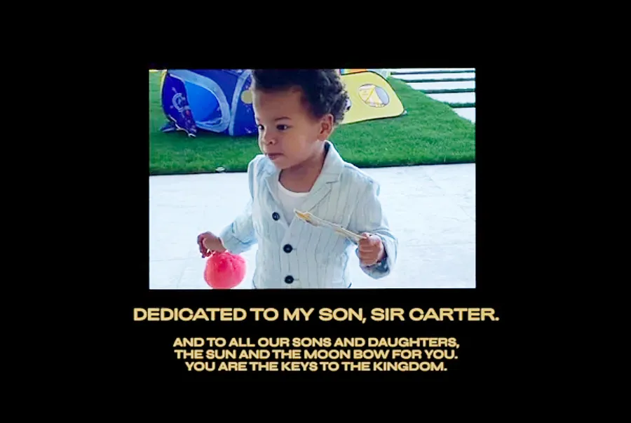 Beyonce Dedicates Black Is King Visual Album to Son Sir