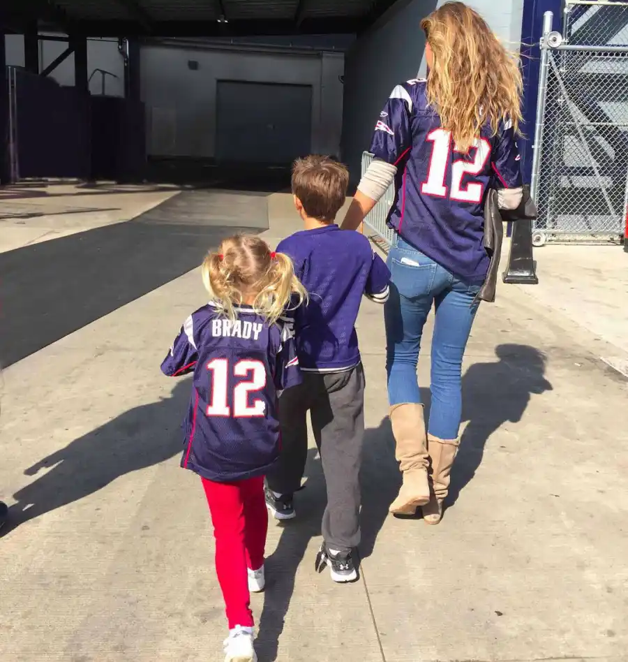 Big Fans Tom Brady and Gisele Bundchens Family Album