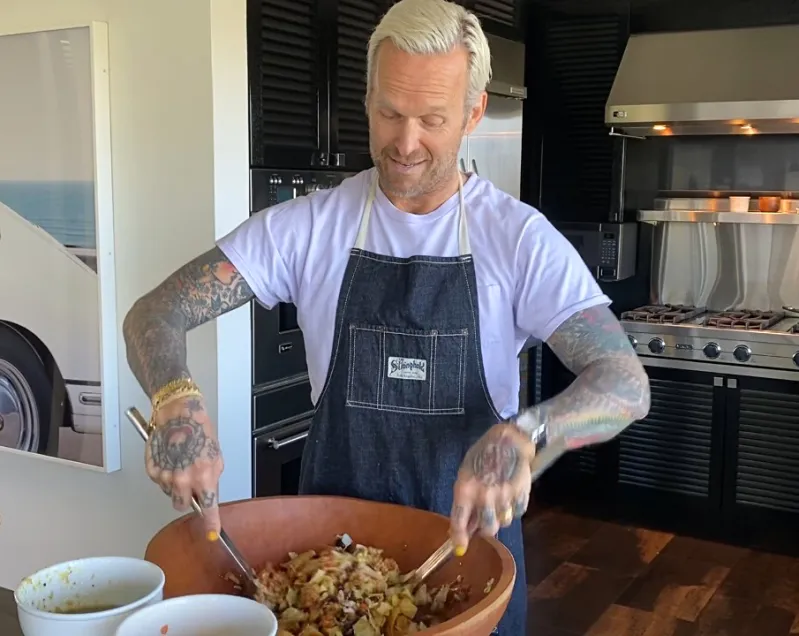 Bob Harper Shares His Recipe Easy Chicken Taco Salad