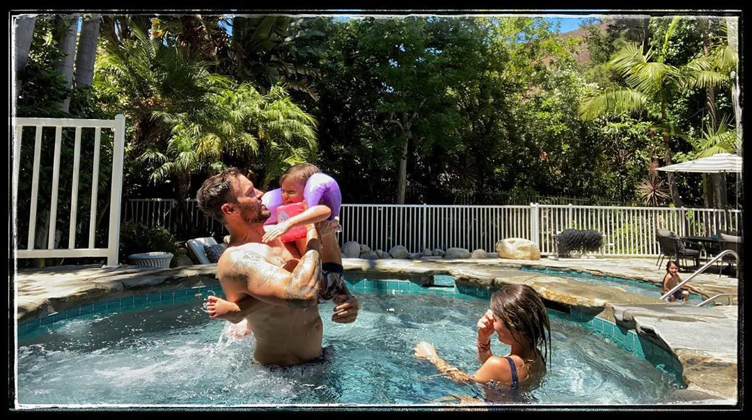 Brian Austin Green Enjoys Great Day Swimming With His 4 Kids Following Megan Fox Split