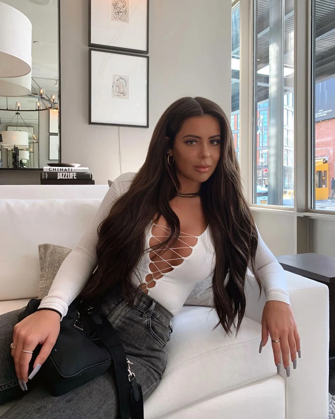 Brielle Biermann All Grape Diet Wine Instagram