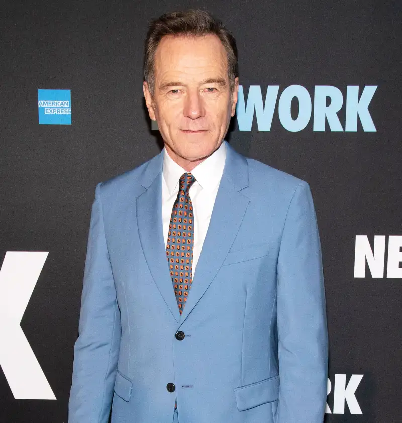 Bryan Cranston in a Blue Suit in 2018 Stars Who Tested Positive for Coronavirus