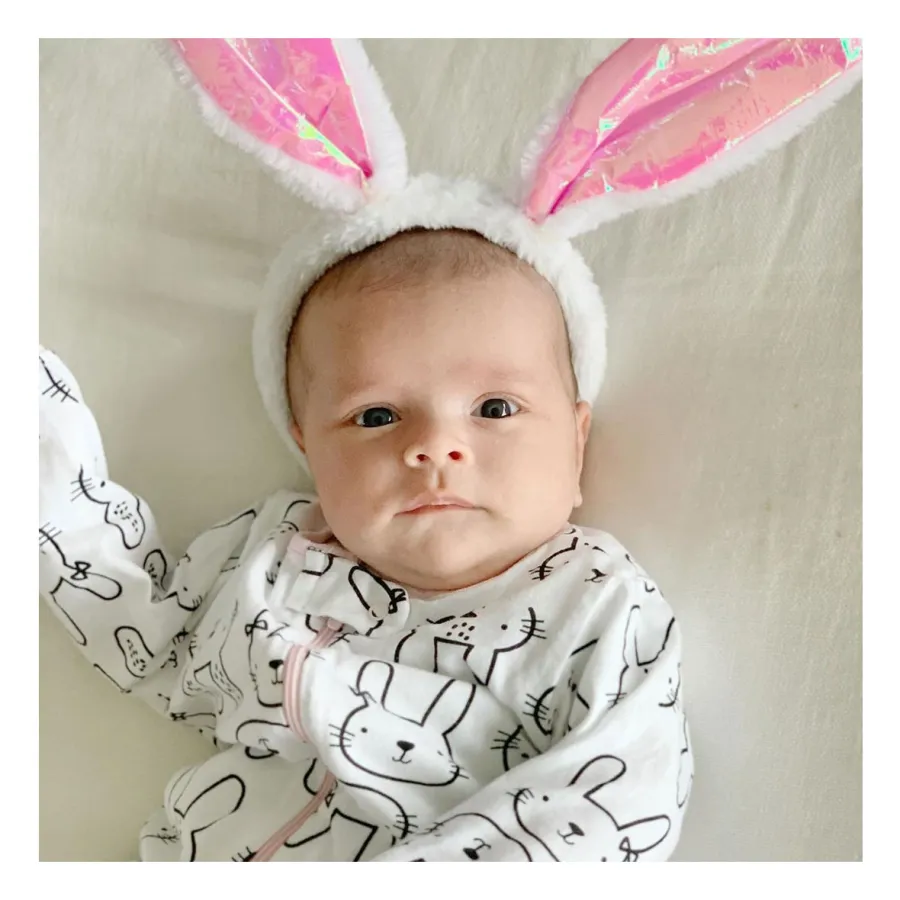 Bunny Ears Teddi Mellencamp Arroyave Daughter Dove Baby Album