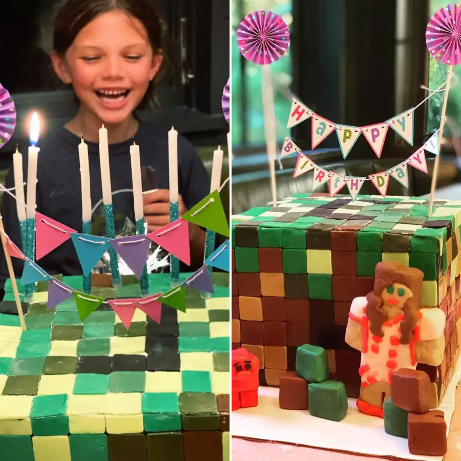 Busy Philipps Cricket Quarantine Birthday Minecraft
