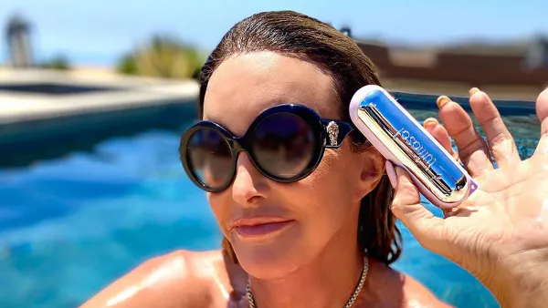 Caitlyn Jenner Goes Skinny Dipping Wearing Only Her Olympic Medal