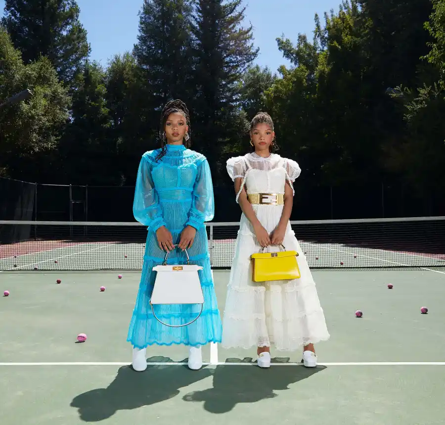 Chloe X Halle Did Their Own Glam for Their Fendi Campaign