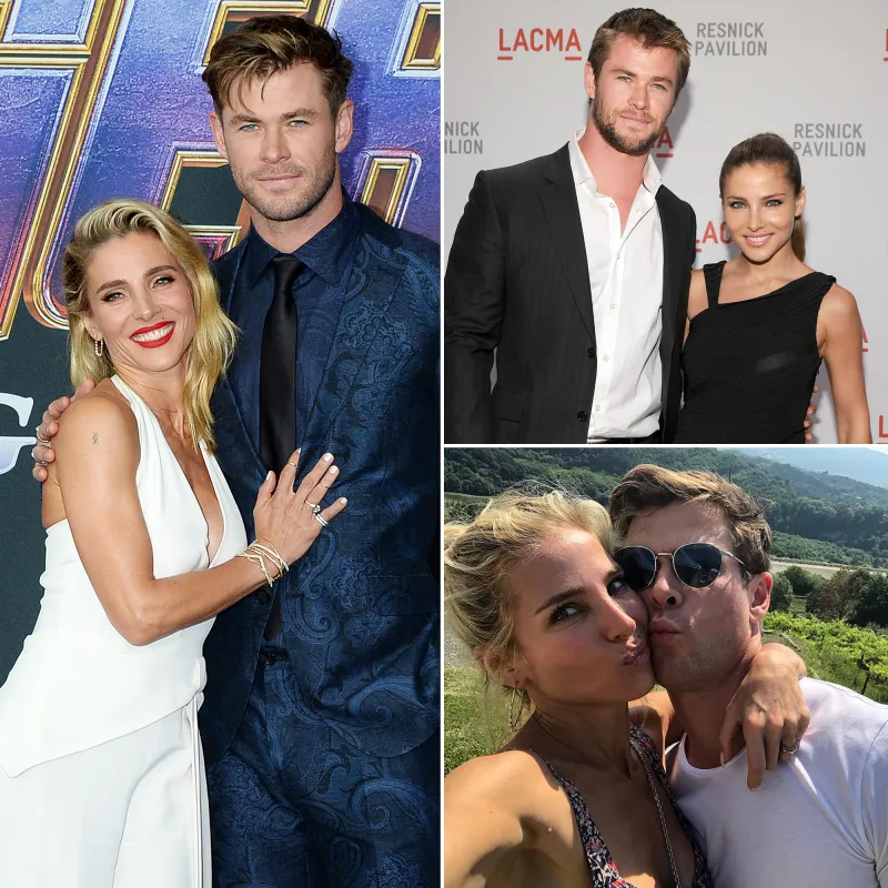 Chris Hemsworth and Elsa Pataky p