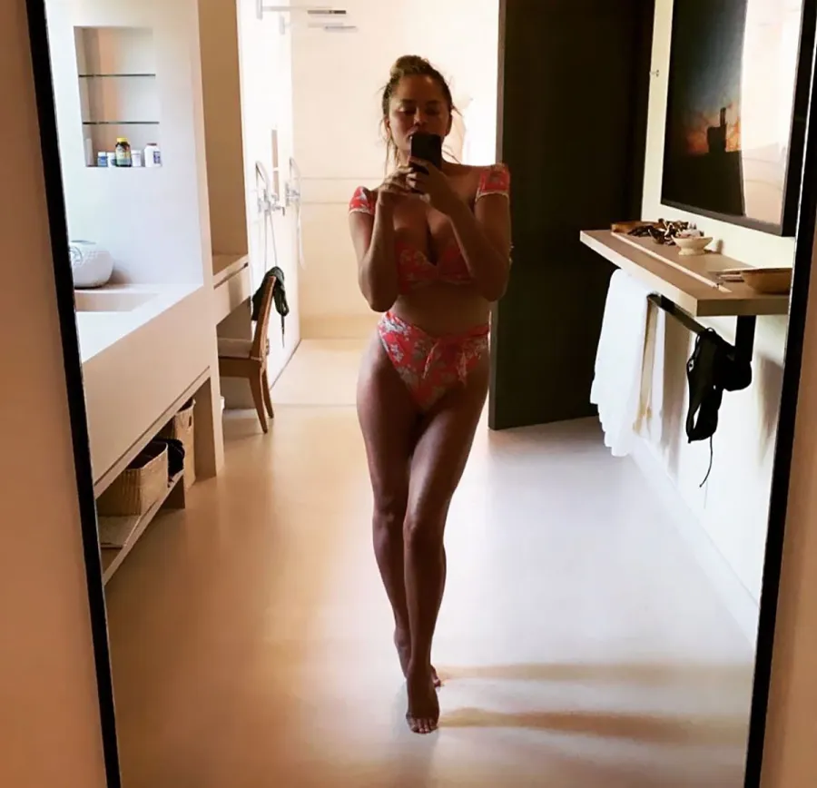 Chrissy Teigen Spent the July 4th Weekend in Chic Swimsuits: A Series of Pics