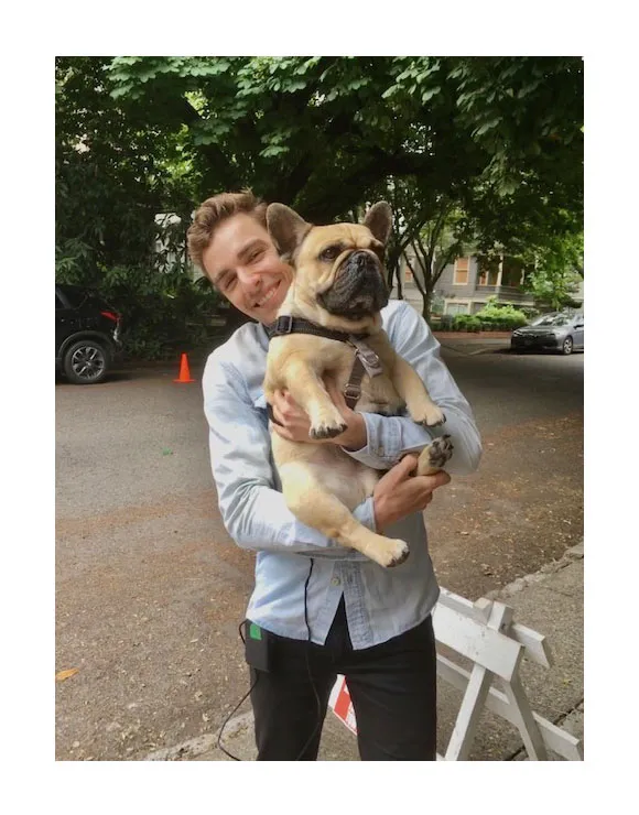 Dave Franco Alison Brie Was Very Comforting During Collaboration The Rental Dog Chunk