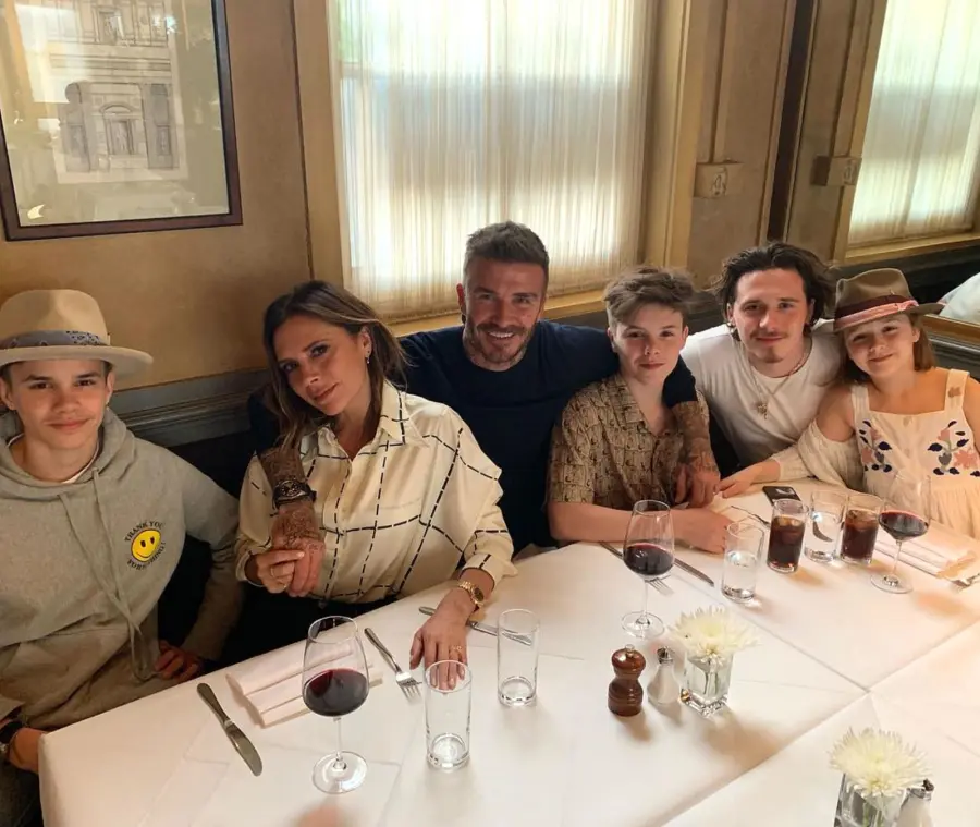 David Beckham Victoria Beckham Family Album Their Best Pics With Kids