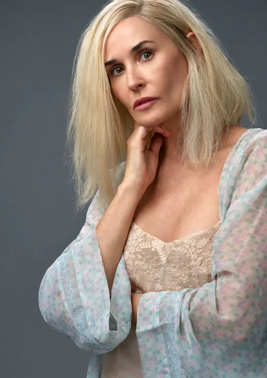 The Internet Has Mixed Feelings About Demi Moore With Blonde Hair
