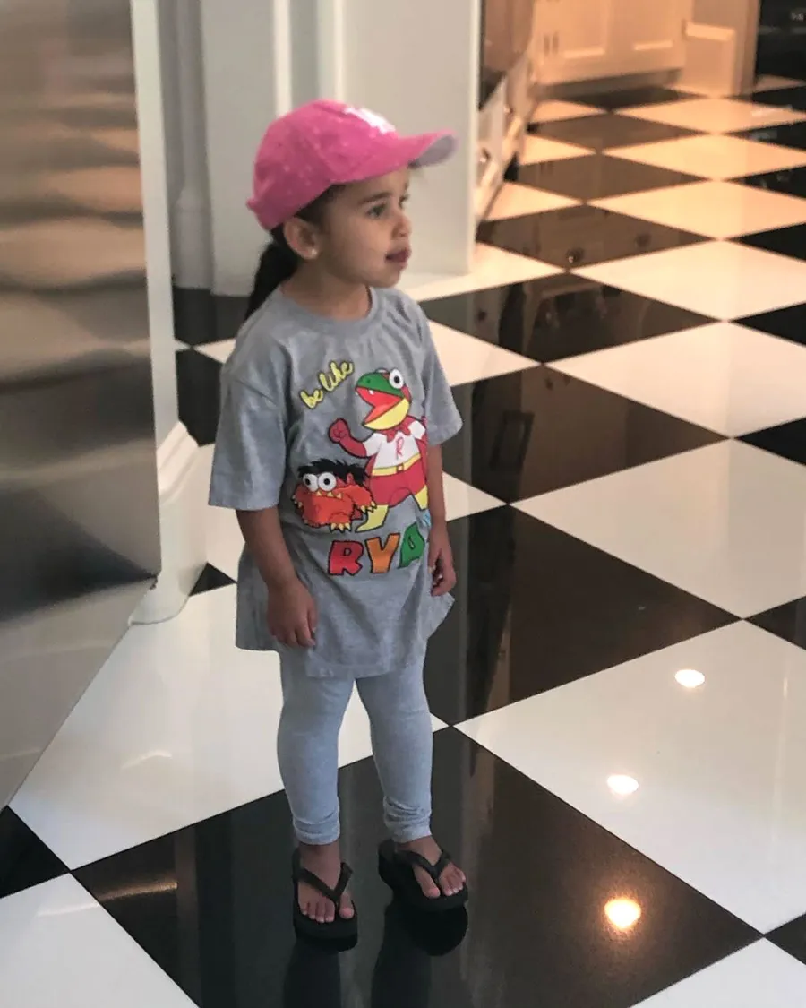 Dream Kardashian Dodger Hat Instagram