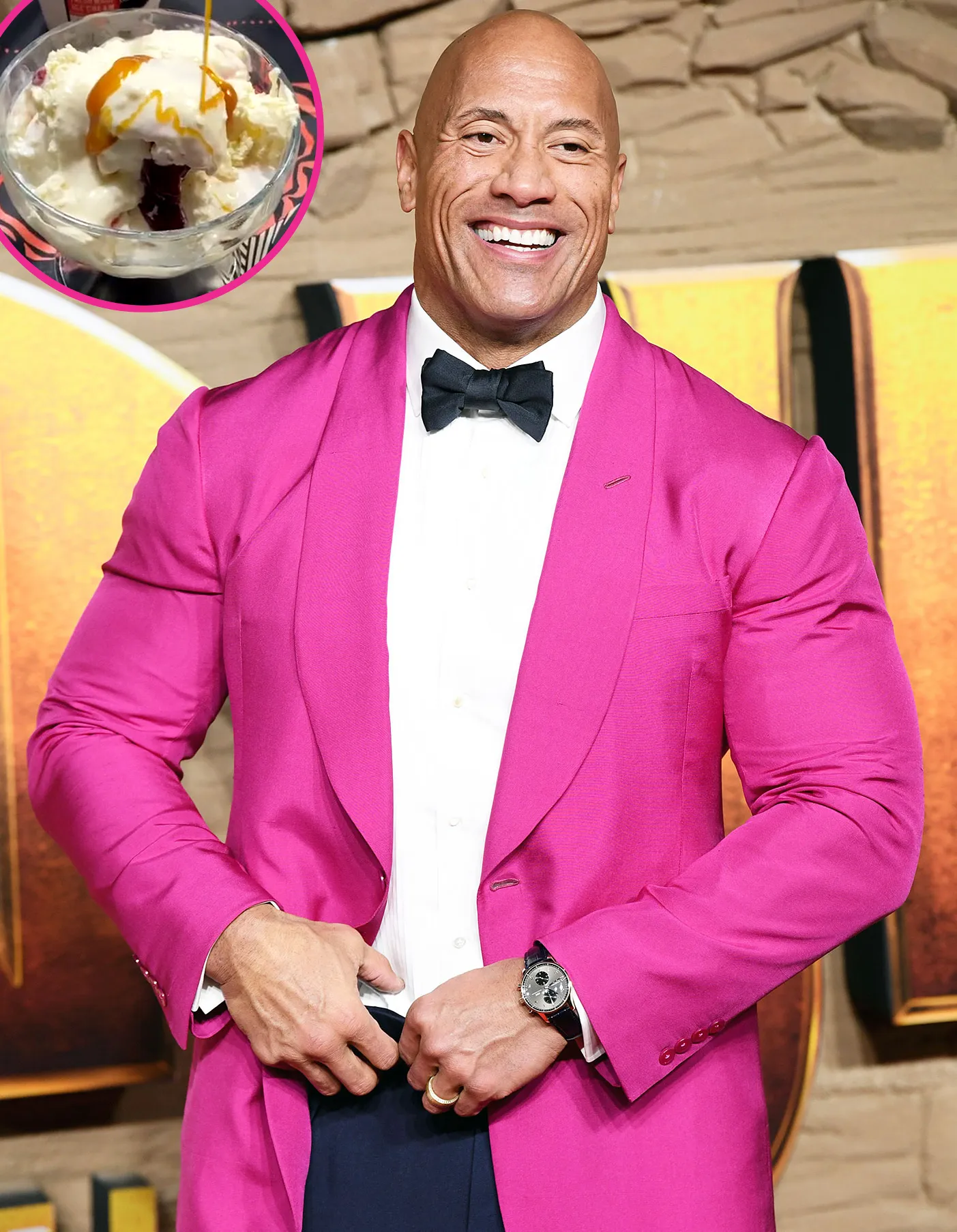 Dwayne Johnson Massive Ice Cream Sundae Will Change Your Life
