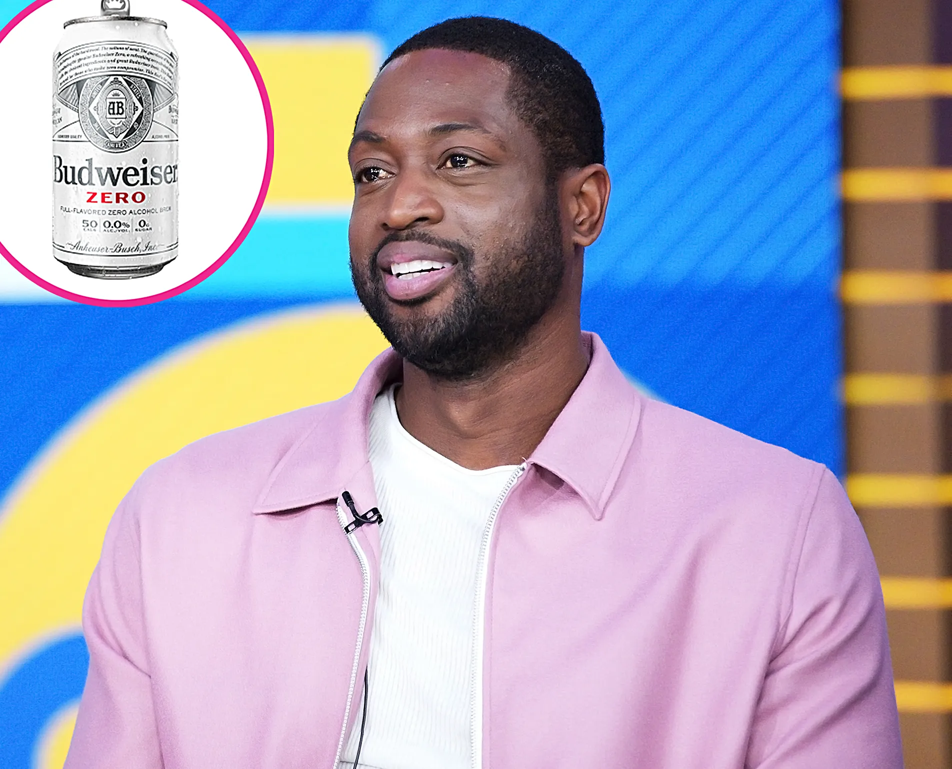 Dwyane Wade Budweiser Launch Non-Alcoholic Beer Athletes