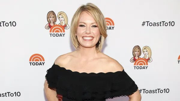 Dylan Dreyer attends the Kathie Lee and Hoda 10th anniversary party Dylan Dreyer Pumped on Camera While Filming Today