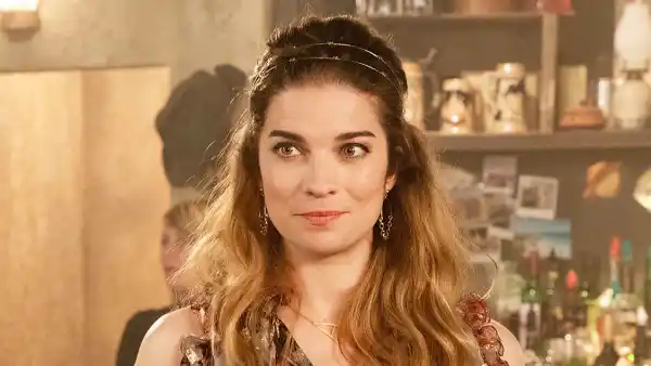 Emily Hampshire and Annie Murphy in Schitts Creek Schitts Creek Star Annie Murphy Choked on Bacon After Finding Out About Her Emmy Nomination