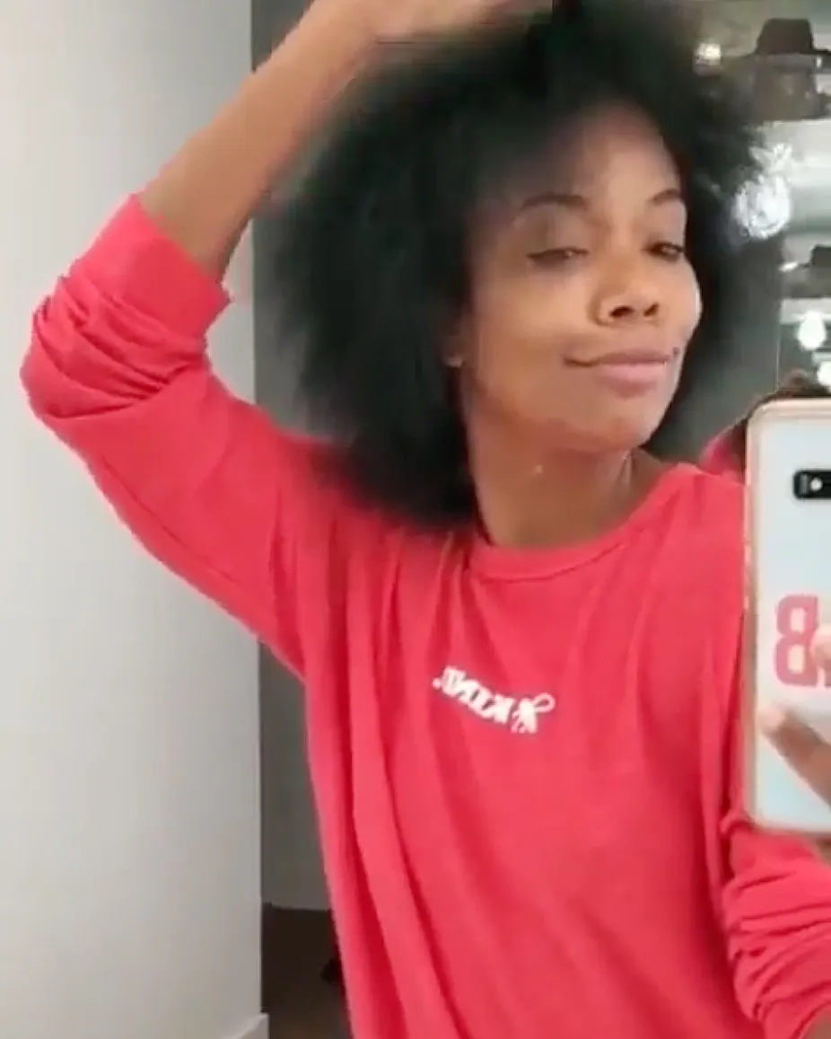 Gabrielle Union Teases Her Upcoming Natural Hair Care Line