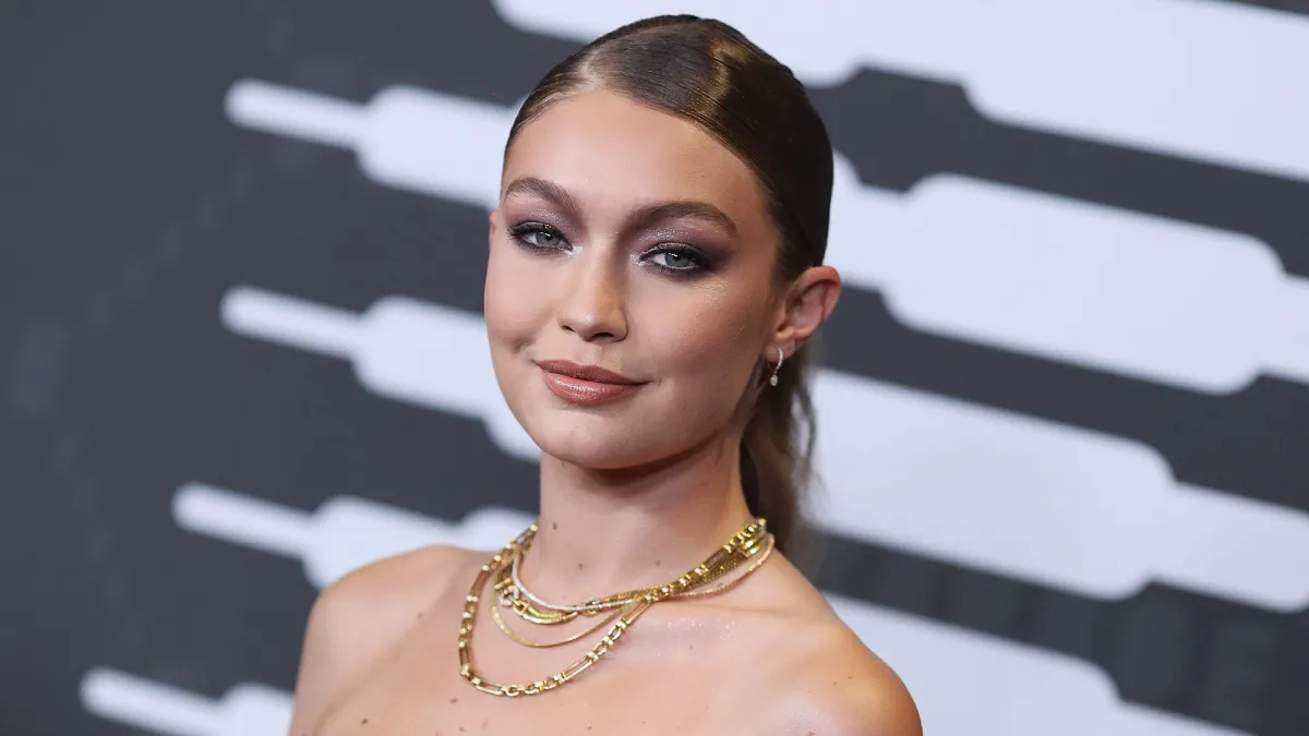 Gigi Hadid Colorful Kitchen Pasta Cabinets