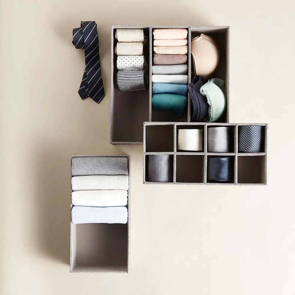 Grey Cambridge Drawer Organizers