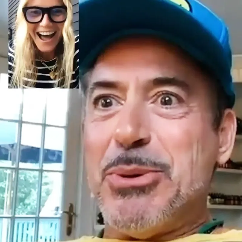 Gwyneth Paltrow and Robert Downey Jr Reuniting Over Video-Chat During Coronavirus Quarantine