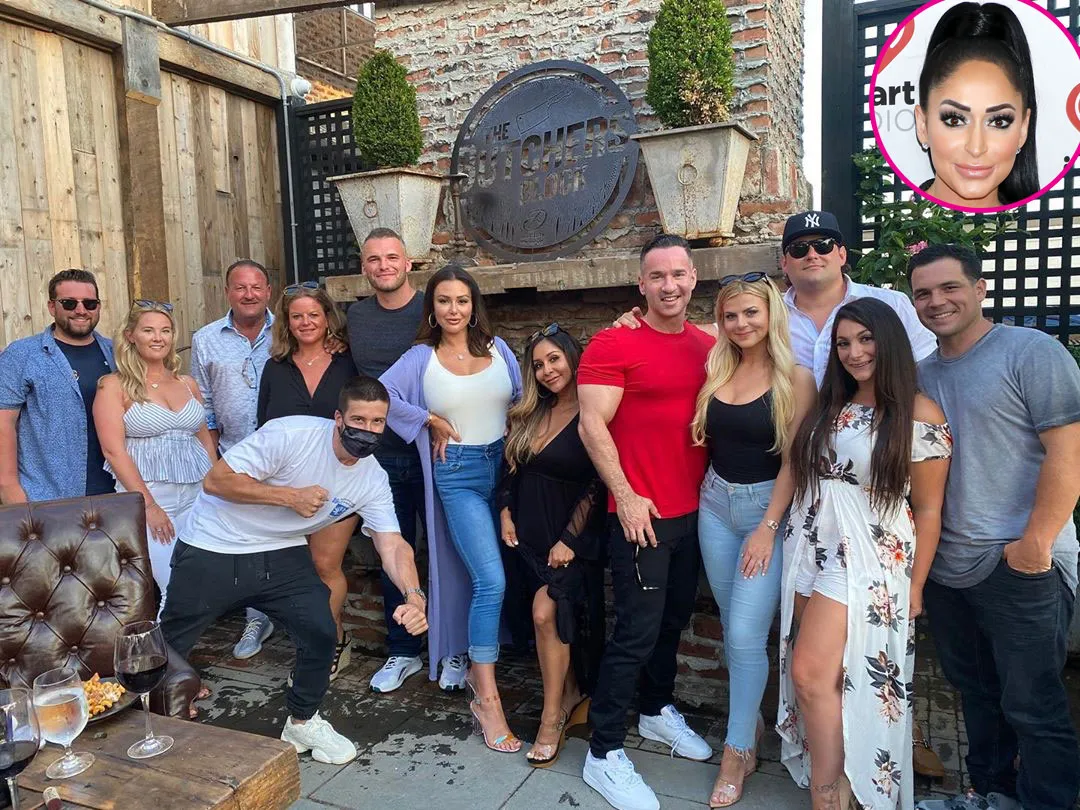 Jersey Shore Cast Shades Angelina Pivarnick at Mike Sorrentino Birthday Celebration