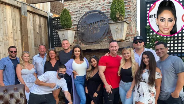 Jersey Shore Cast Shades Angelina Pivarnick at Mike Sorrentino Birthday Celebration