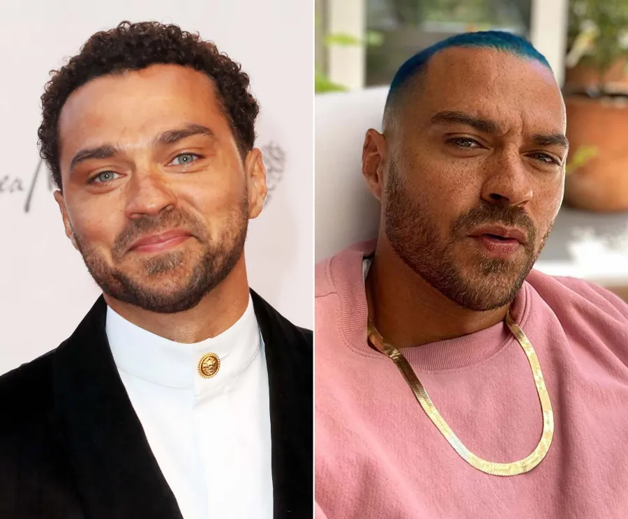 'Grey's Anatomy' Star Jesse Williams Has Bright Blue Hair Now