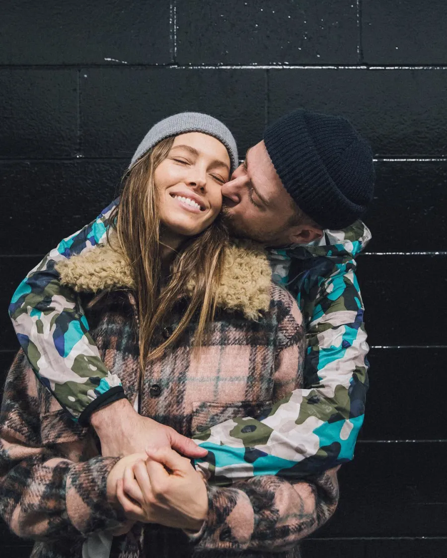 Jessica Biel Justin Timberlake Family Pics Before Baby No 2