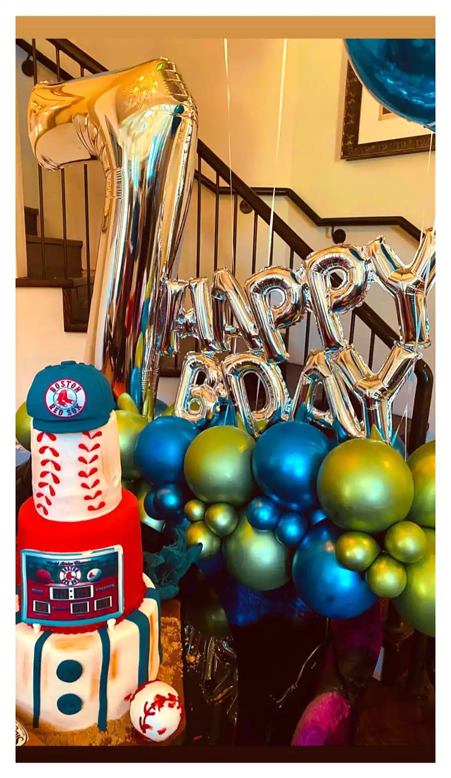 Jessica Simpson Celebrates Son Ace 7th Birthday With Baseball Theme