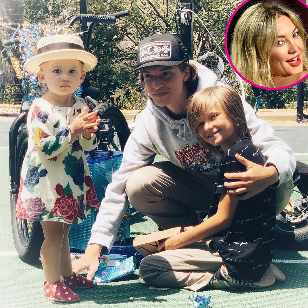 Kate Hudson Shares Rare Photo of All Three of Her Kids in L.A 2