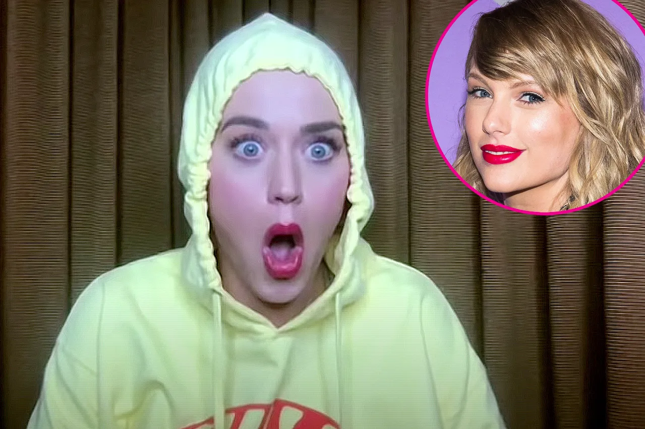 Katy Perry Reacts to Fan Theory That She and Taylor Swift Are Related