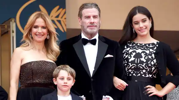 Kelly Preston heart and soul of family John Travolta, Kelly Preston, Ella Bleu Travolta and Benjamin Travolta