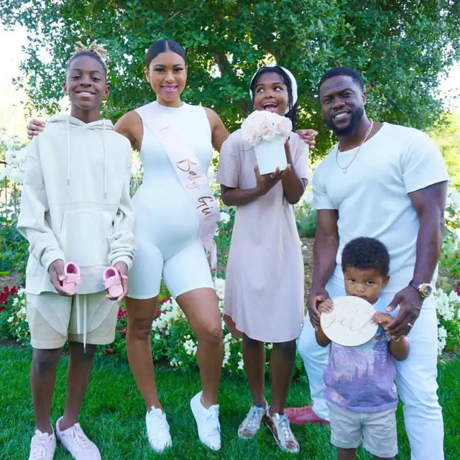 Kevin Hart Eniko Parish Blended Family Album