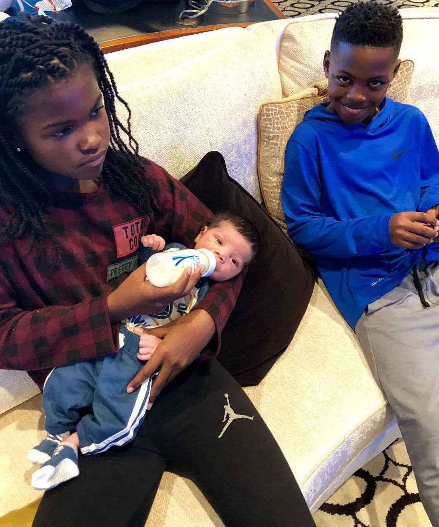 Kevin Hart Eniko Parish Blended Family Album