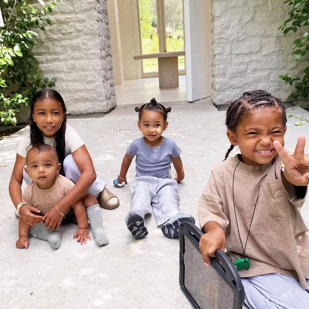 Kim Kardashian Her Family Are Protecting Her Kids From Kanye West Drama