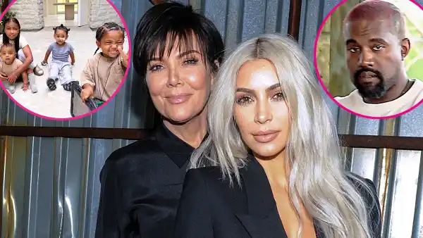 Kim Kardashian Her Family Are Protecting Her Kids From Kanye West Drama