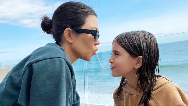 Kourtney Kardashian Makes Pancakes Pasta Penelope Birthday