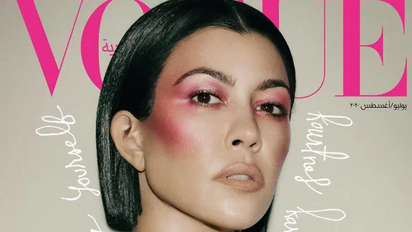 Kourtney Kardashian Vogue Arabia Cover July August 2020 Kourtney Kardashian Opens Up About Keeping Up With the Kardashians Becoming a Toxic Environment