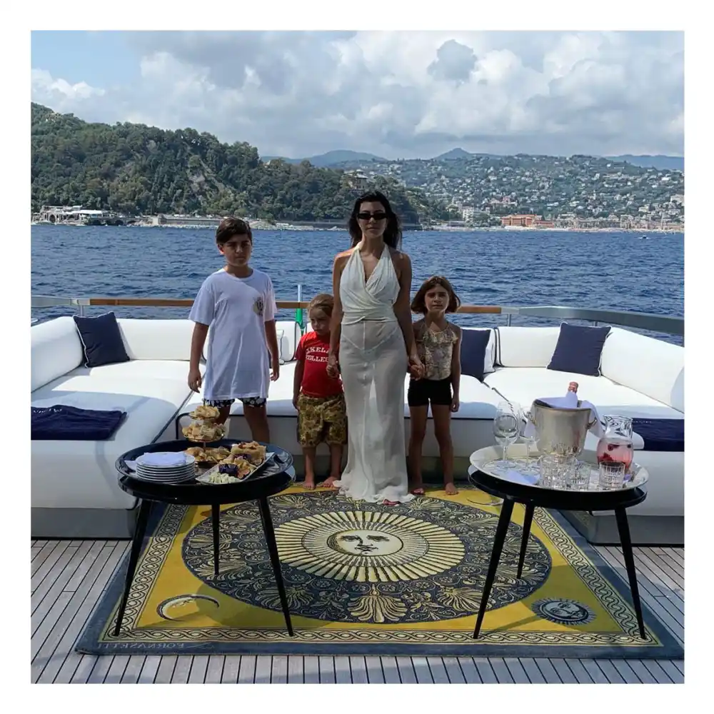 Kourtney Kardashian Stays Present With Three Kids Mason Penelope Reign