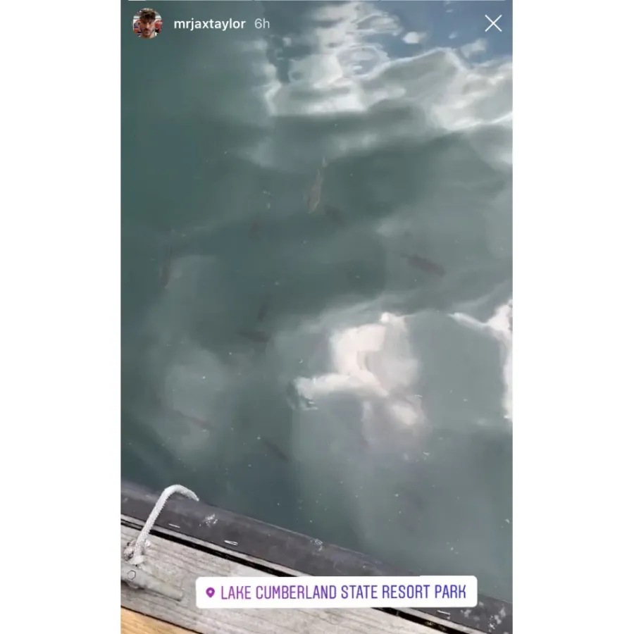 Kristen Doute Hangs With Jax Taylor Brittany Cartwright in Kentucky Lake Photos