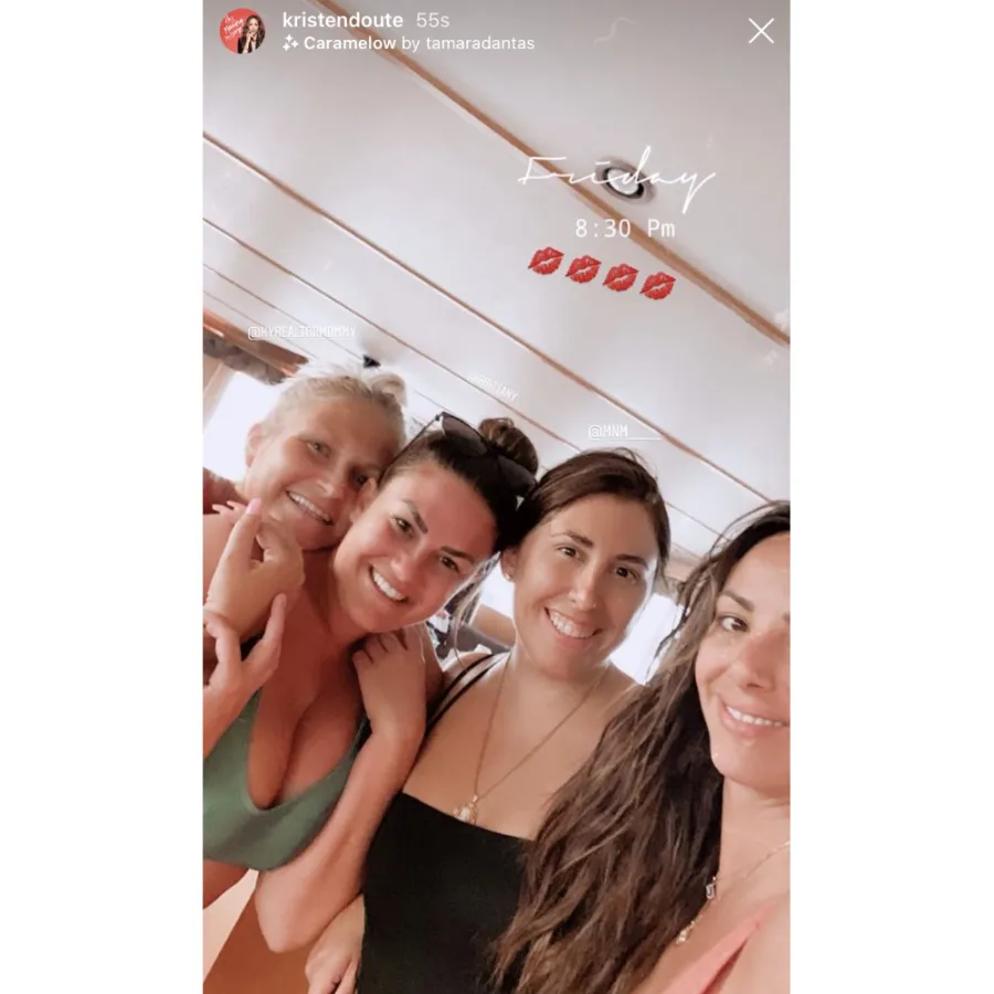 Kristen Doute Hangs With Jax Taylor Brittany Cartwright in Kentucky Lake Photos