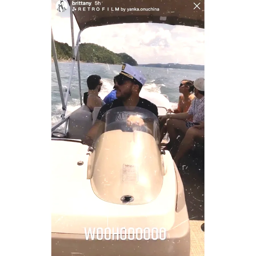 Kristen Doute Hangs With Jax Taylor Brittany Cartwright in Kentucky Lake Photos