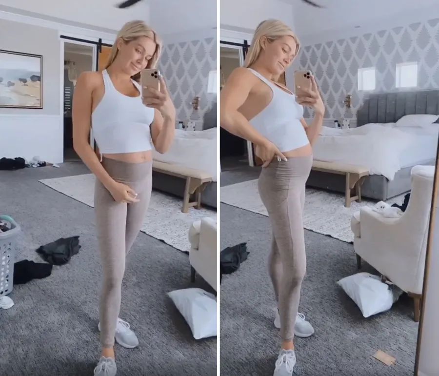 Lindsay Arnold baby bump
