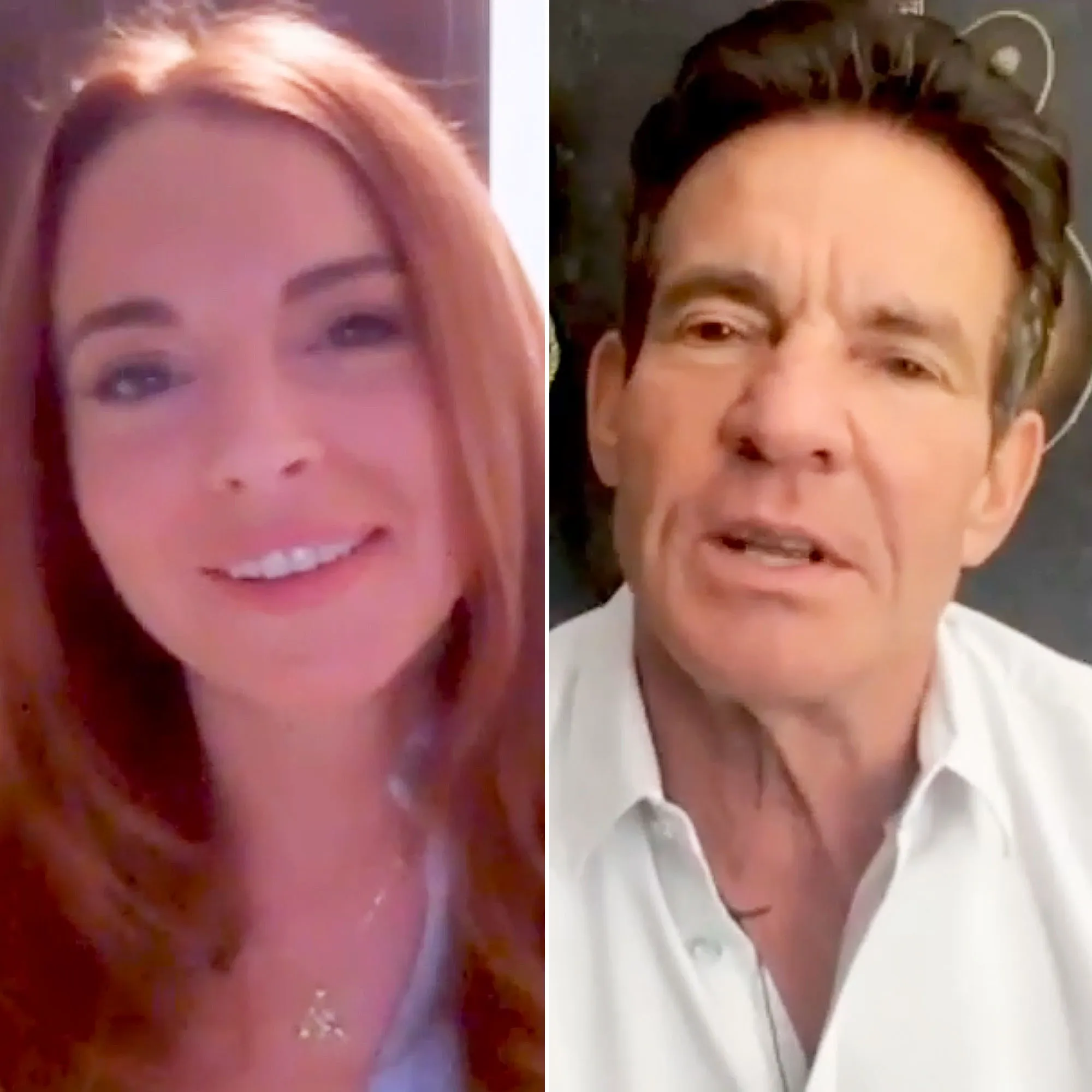 Lindsay Lohan Dennis Quaid and Parent Trap Costars Remember Maternal Natasha Richardson During Virtual Reunion