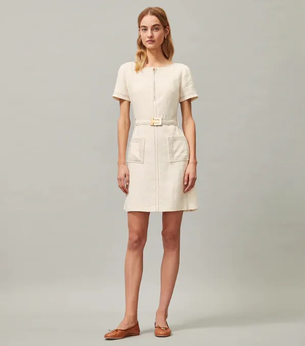 Linen Shift Dress