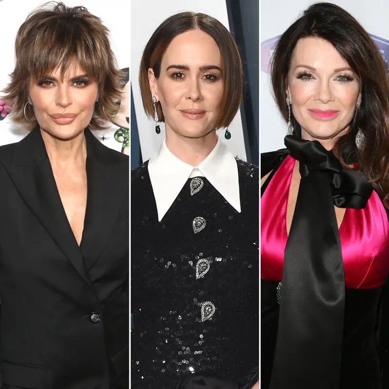 Lisa Rinna Declares Her Love for Sarah Paulson After Lisa Vanderpump Drama Resurfaces