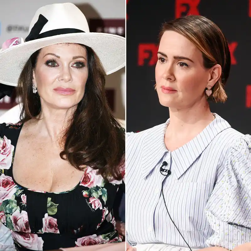 Lisa Vanderpump Fires Back at Sarah Paulson Claims She Isnt Nice