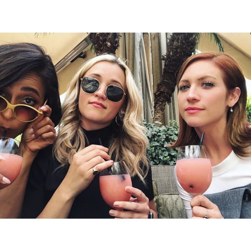 Megalyn Echikunwoke Emily Osment Brittany Snow rose